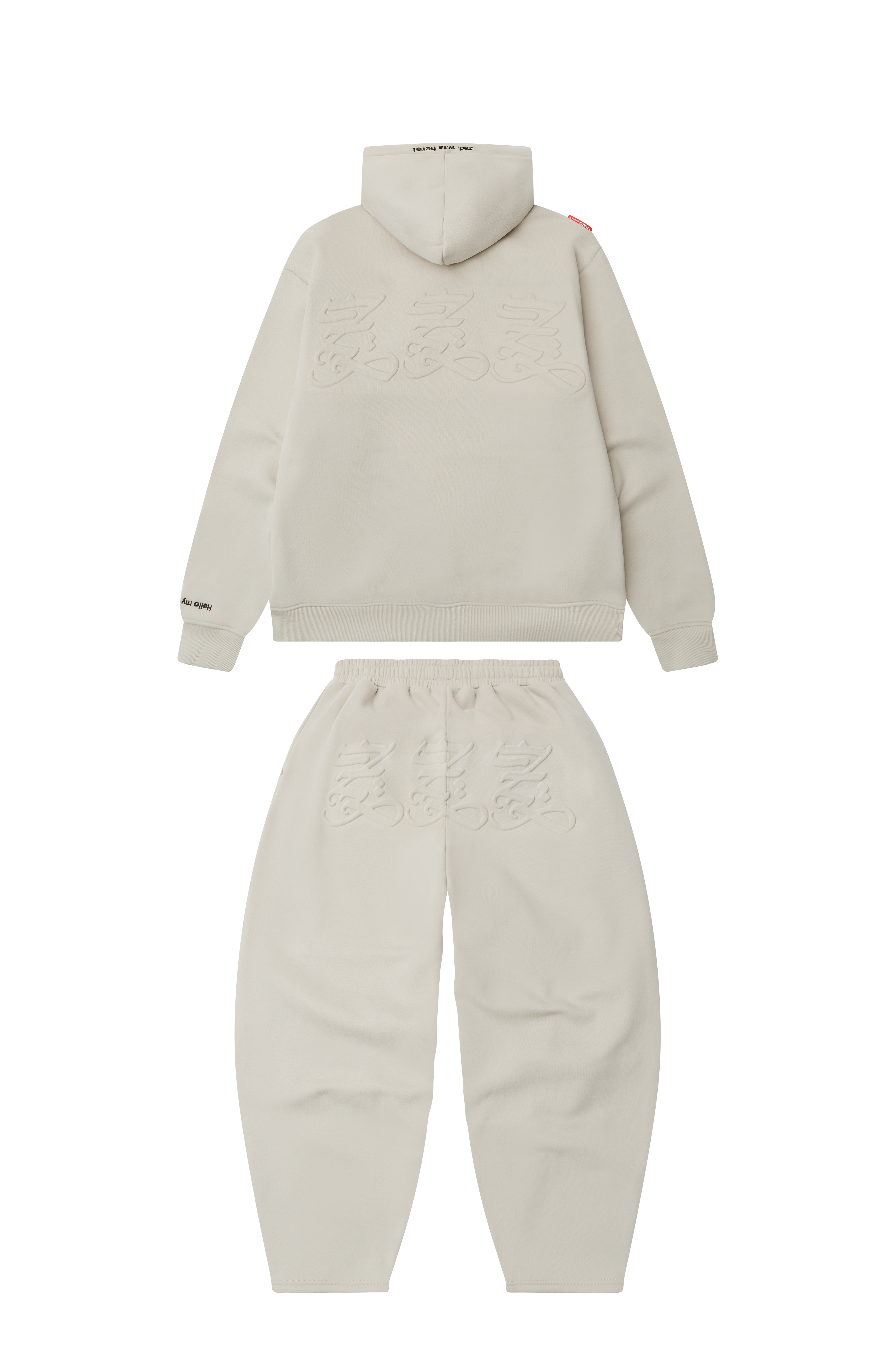 zed.SKIN tracksuit set GREYGE