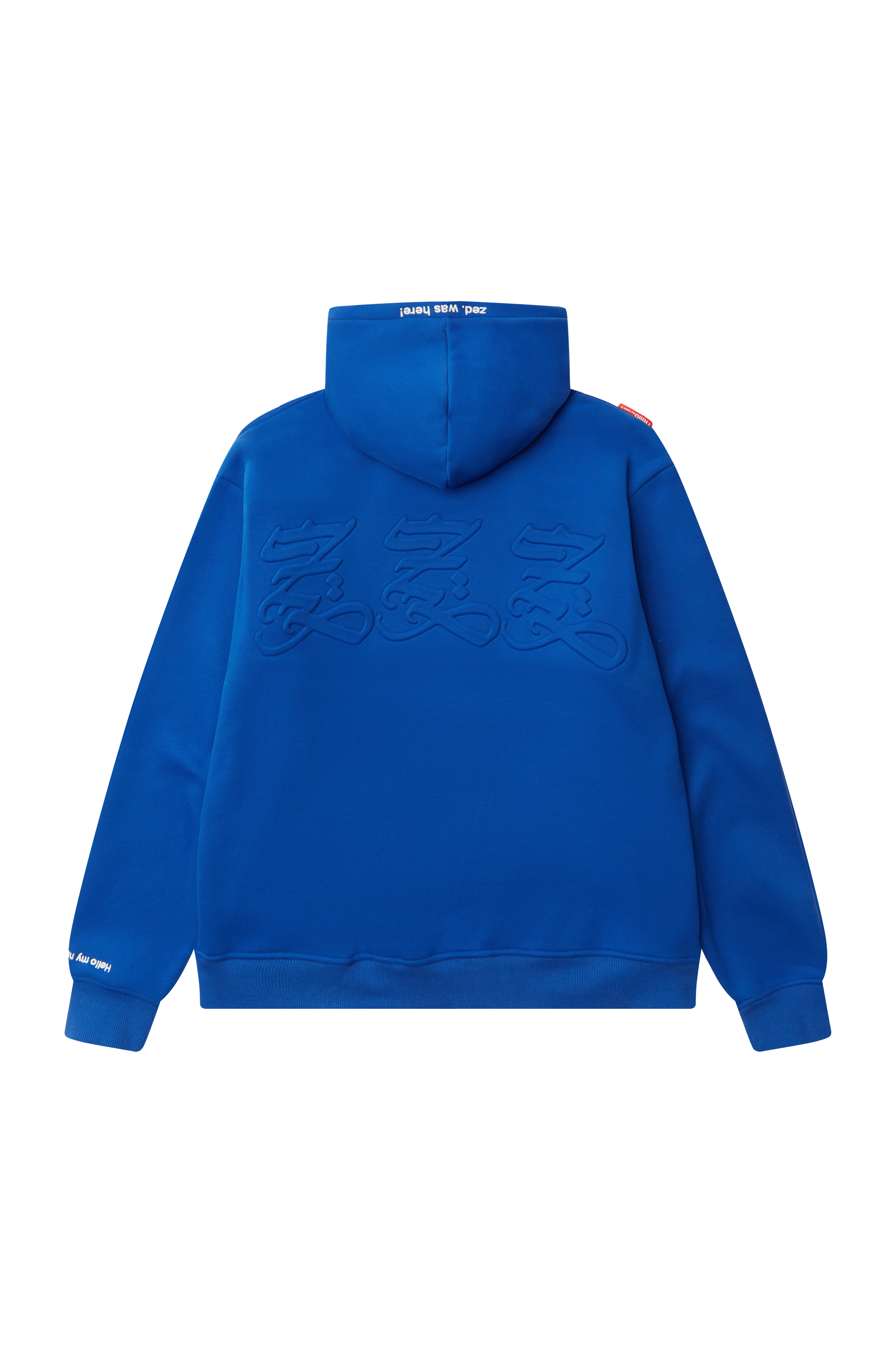 zed.SKIN hoodie BEYOND BLUE