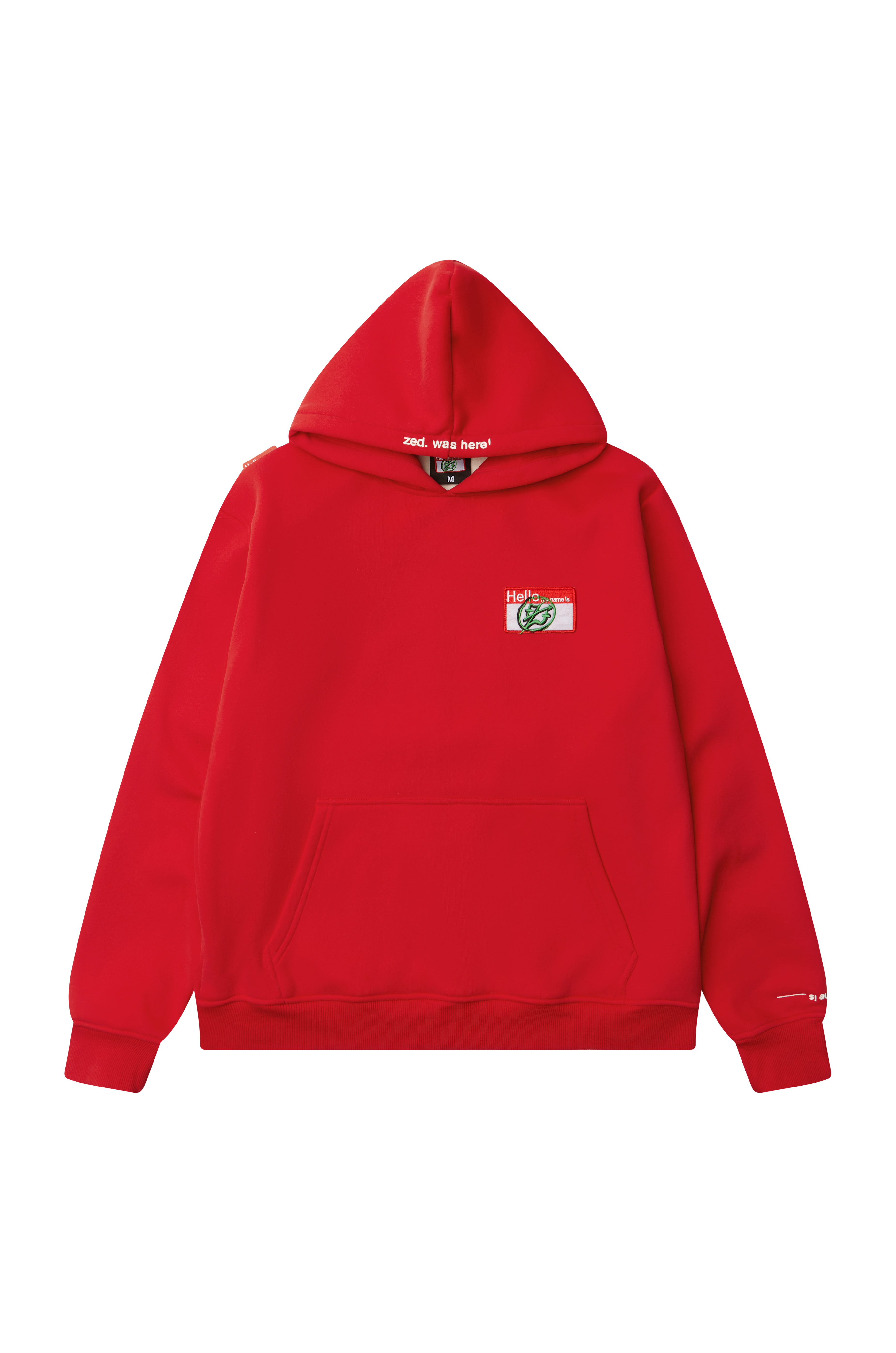 zed.SKIN hoodie BLOOD-RED