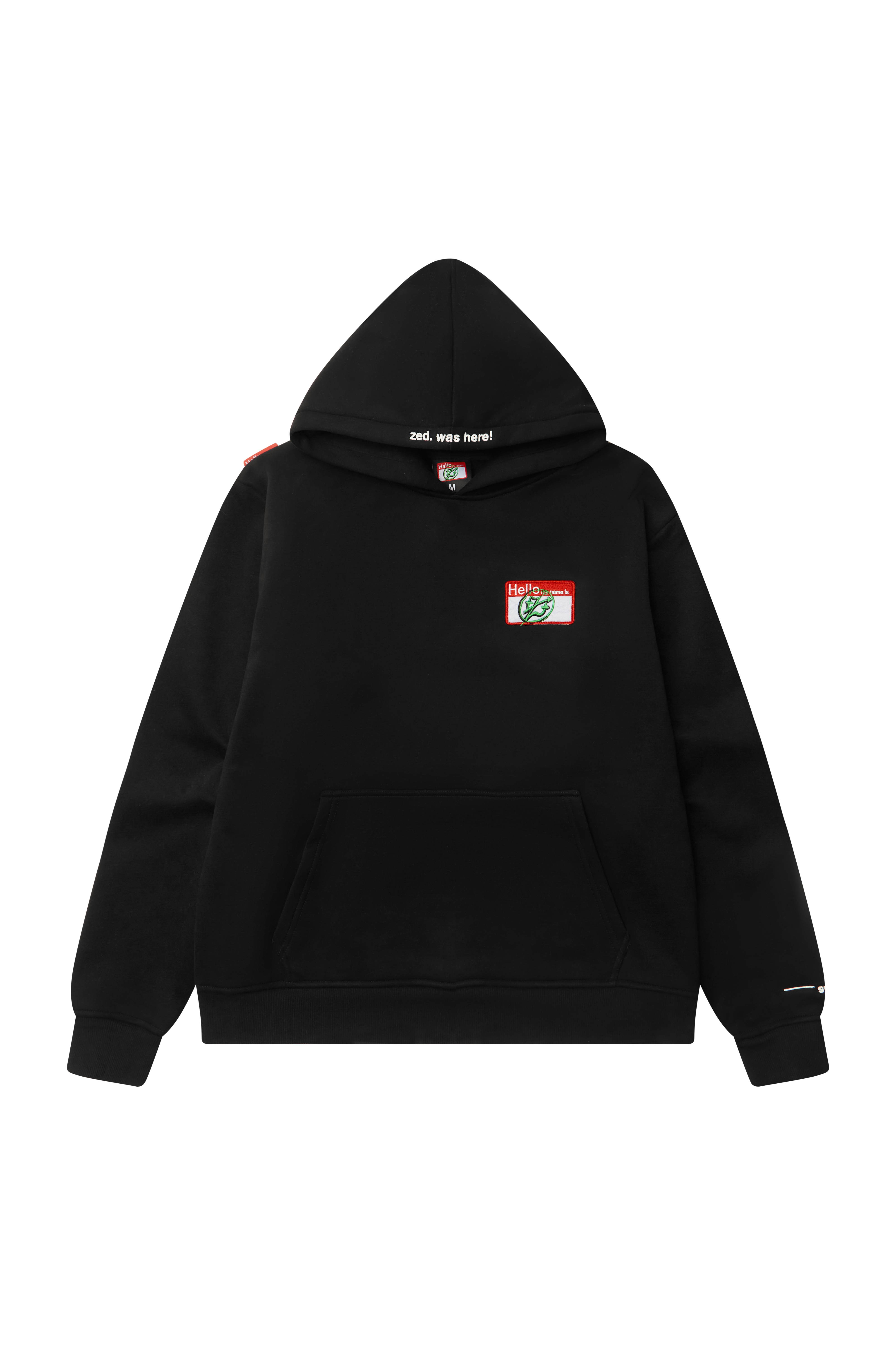 zed.SKIN hoodie BAD-LUCK BLACK