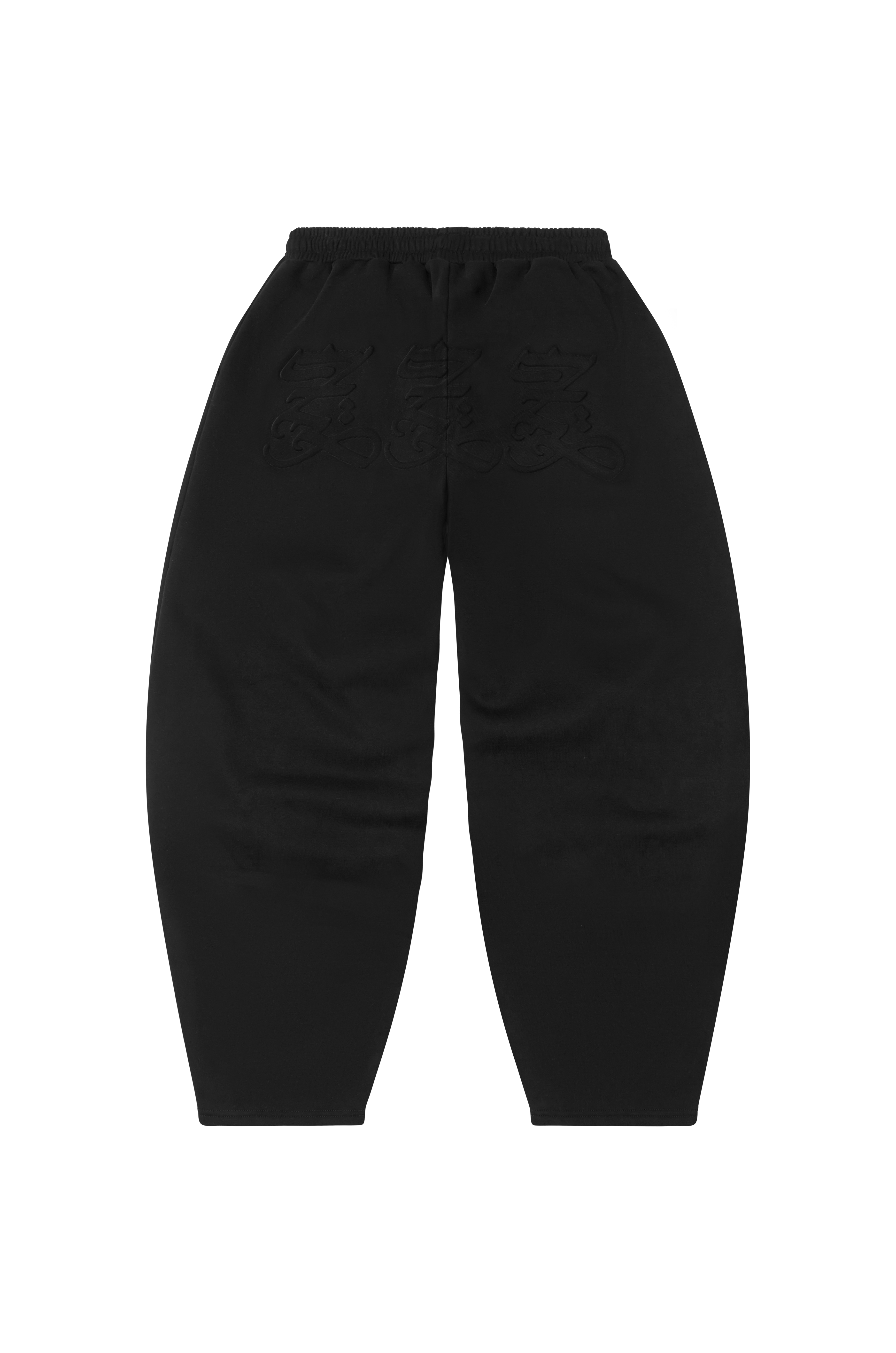 zed.SKIN trackies BAD-LUCK BLACK