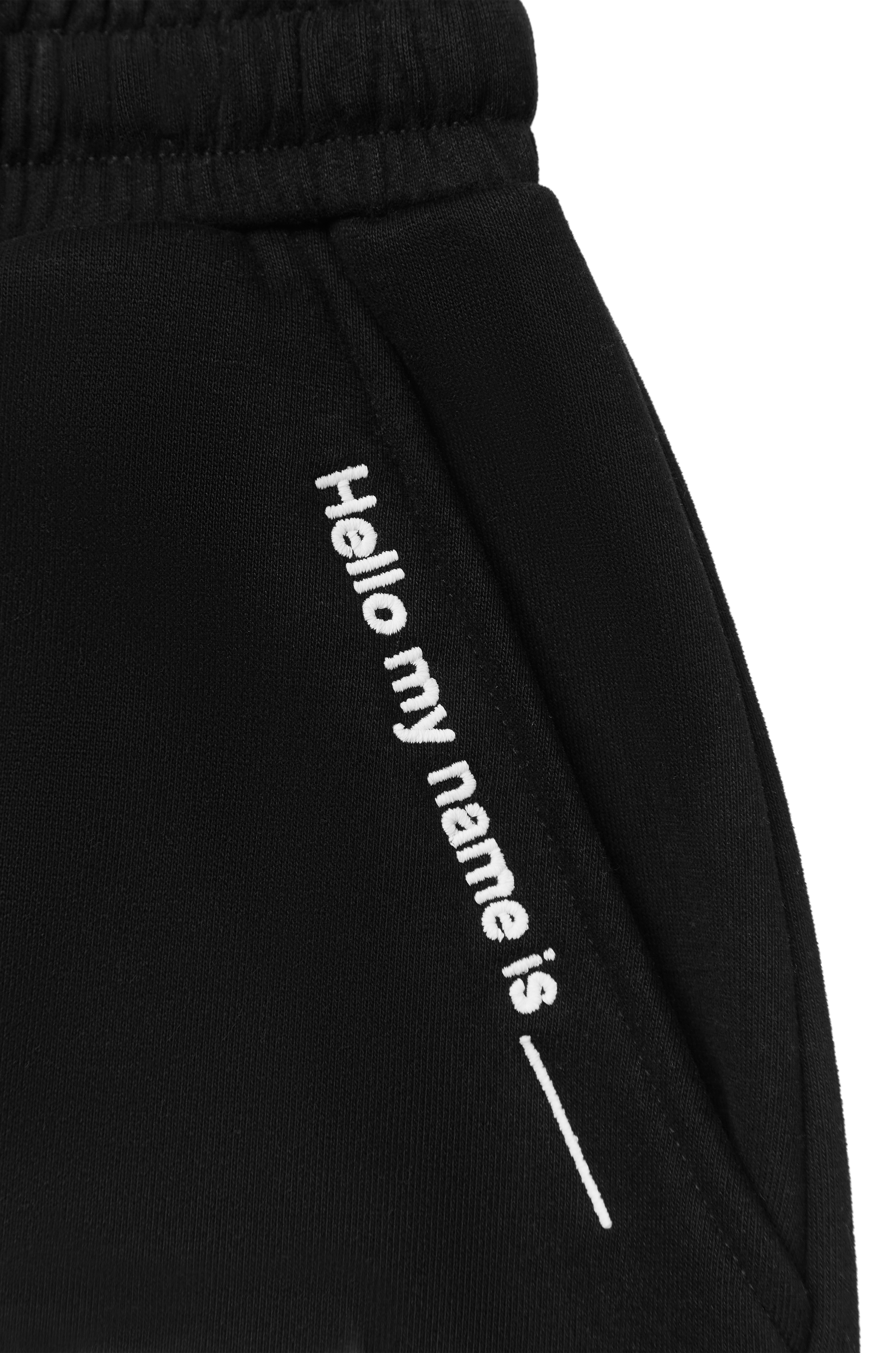 zed.SKIN trackies BAD-LUCK BLACK