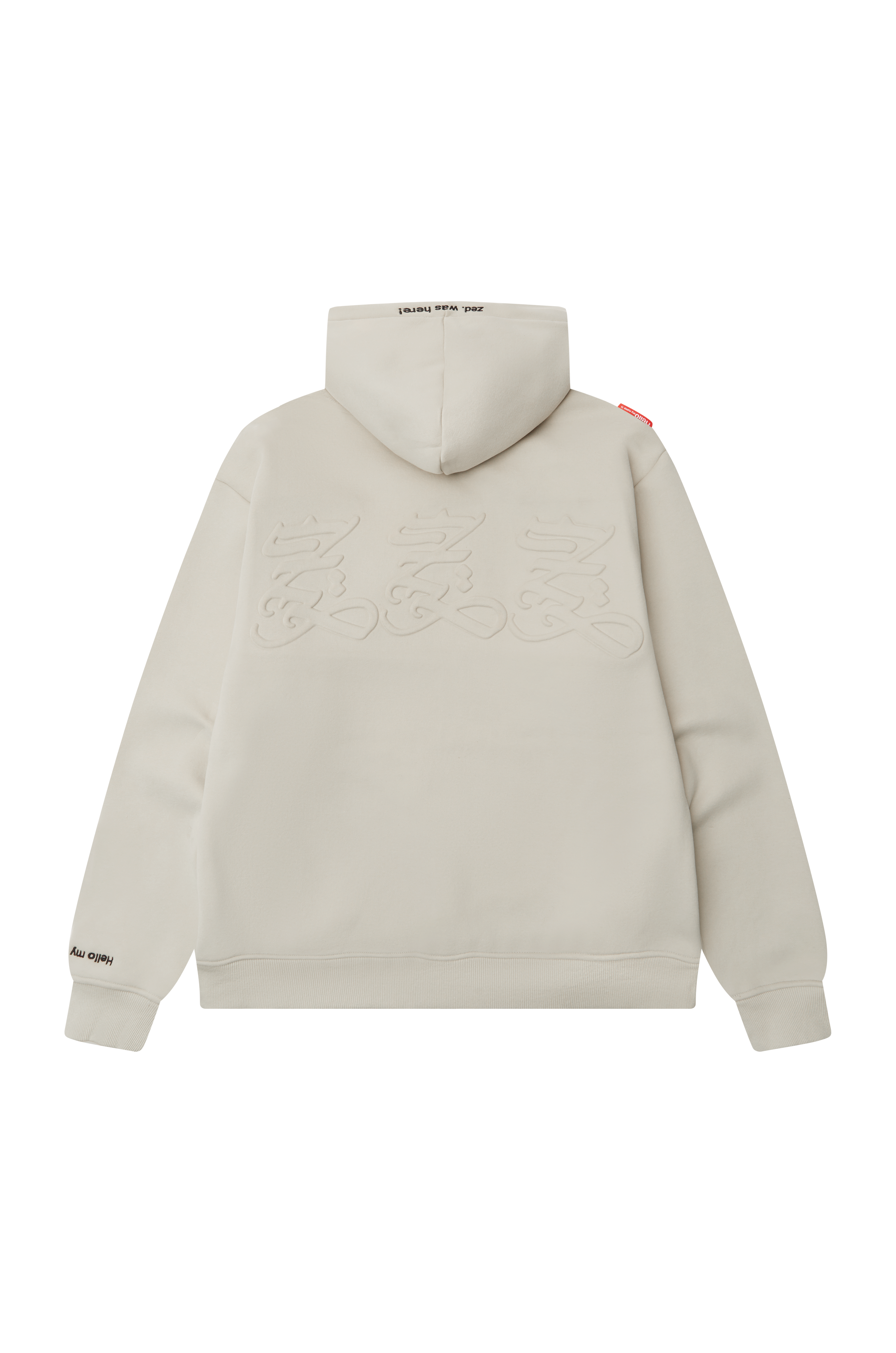 zed.SKIN hoodie GREYGE